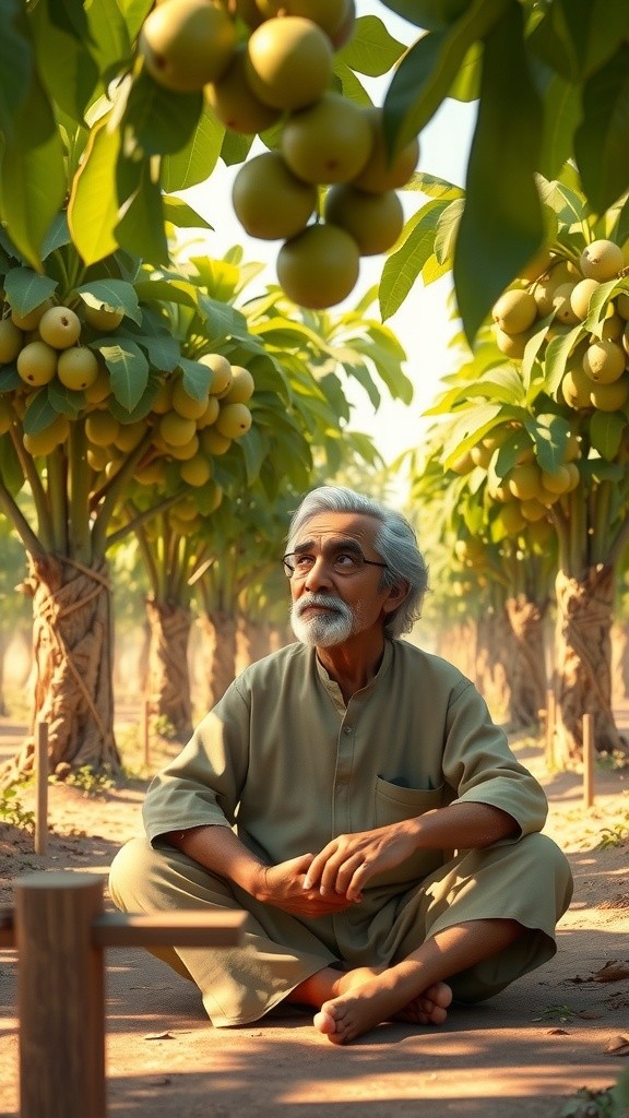 किसान की मेहनत और दुःख: केले के पेड़ की कहानी