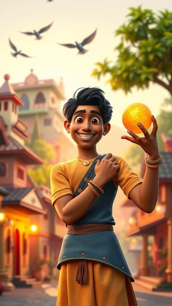 छोटा भीम और राक्षस की समझदारी