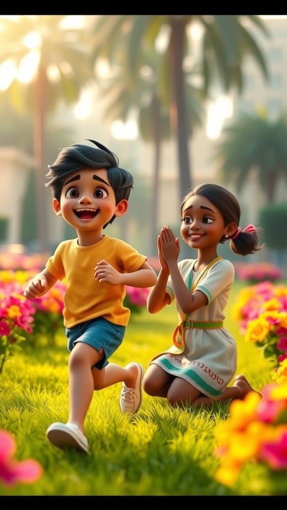 Chintu aur Mini Sikhein Rang