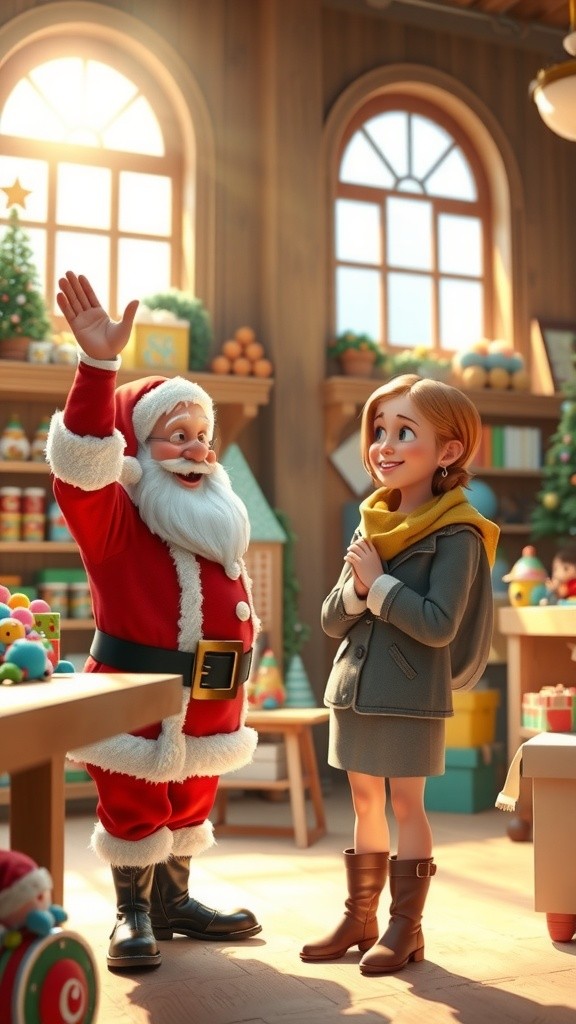 Santa's Magical Sleigh Ride Adventure