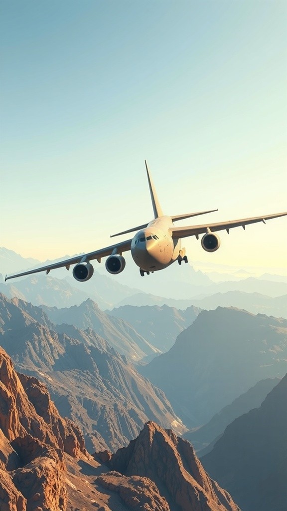 C-17 Airdrop Operation in Mountainous Terrain