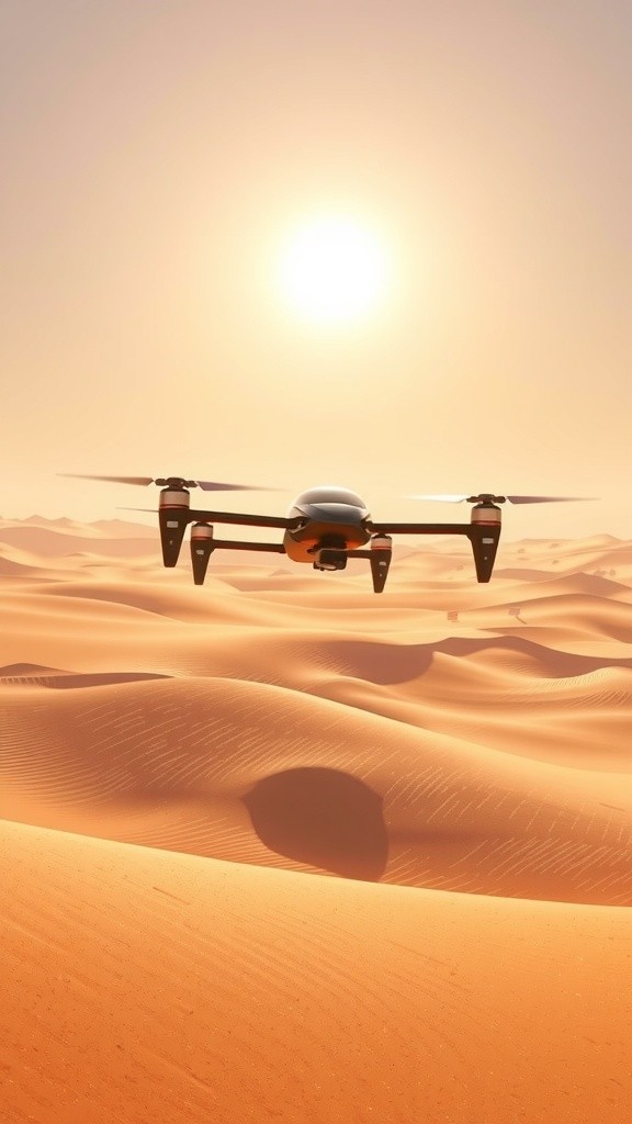 Futuristic Drone Reconnaissance