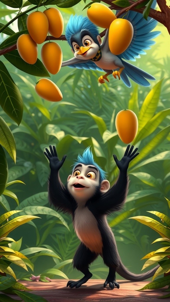 Kerja Sama untuk Mengumpulkan Mangga