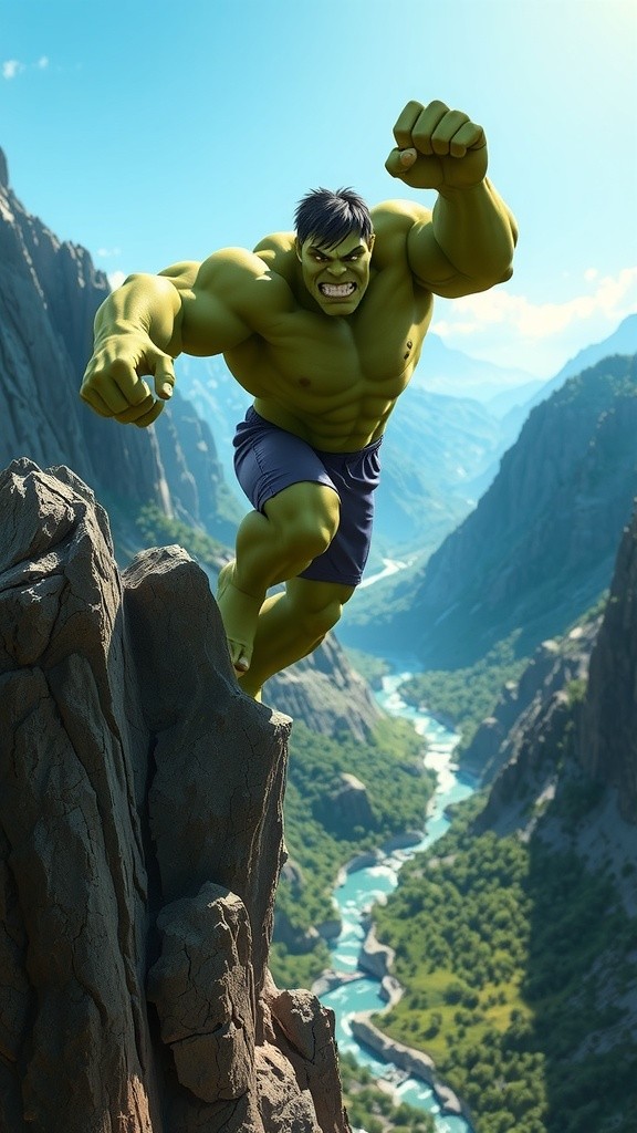 Flooded by Giants: The Hulk's Impact on the Village