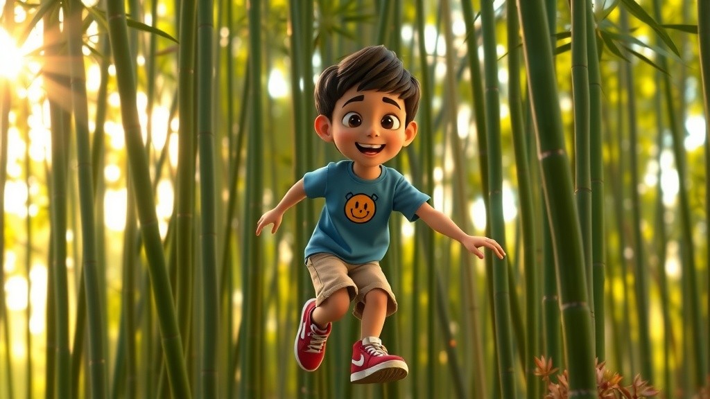 Jungle Adventures: Learning with a Curious Boy and Friends!