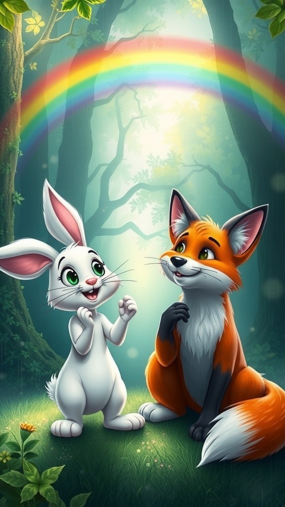 Fox & Rabbit's Rainbow Adventure