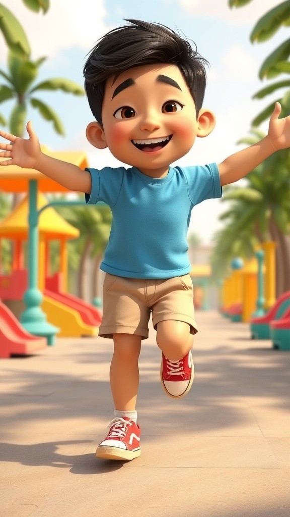 Benny and the Magical Color Balloons!