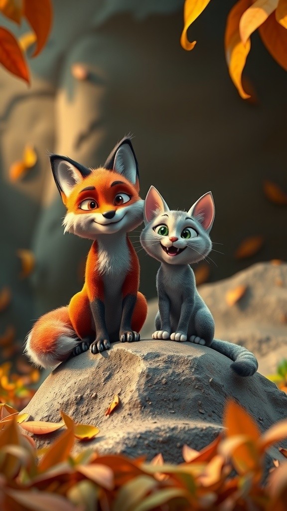 The Fox and the Cat: A Trickster's Tale