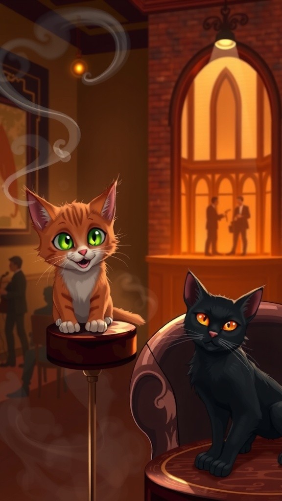 Cat Choreography: A Jazz Dance Duel