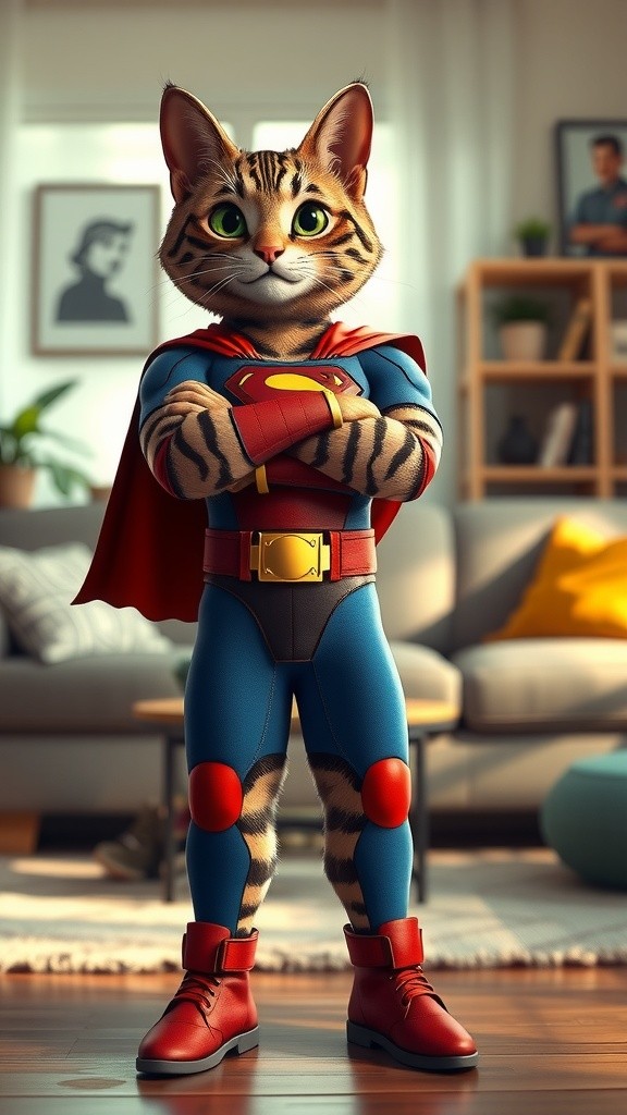 Pablo the Superhero Cat to the Rescue