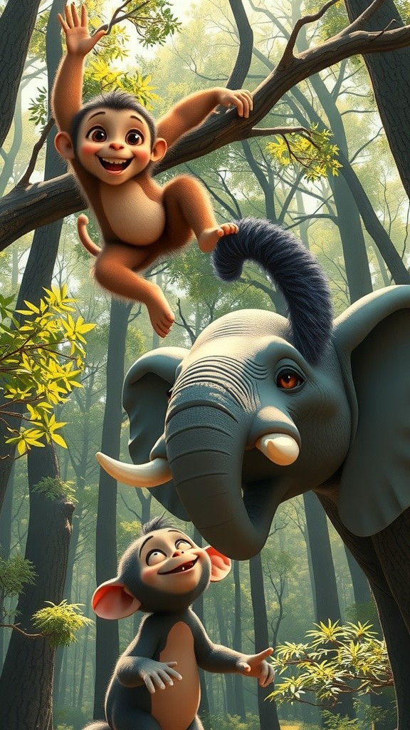 चीकू और गज्जू की साहसिक यात्रा