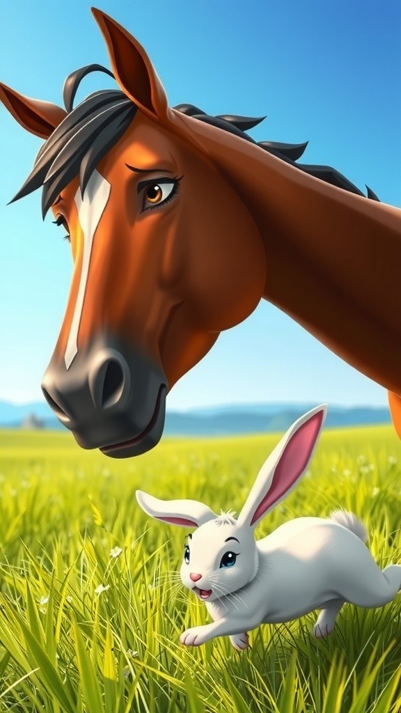 Kuda, Kelinci, dan Singa: Siapa yang Lebih Cepat?