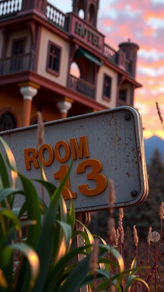 کمرہ نمبر 13 کا راز