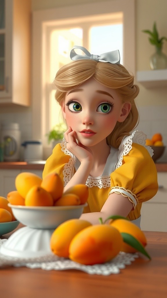 Lilly's Colorful Wishes: From Mangoes to Unicorns!