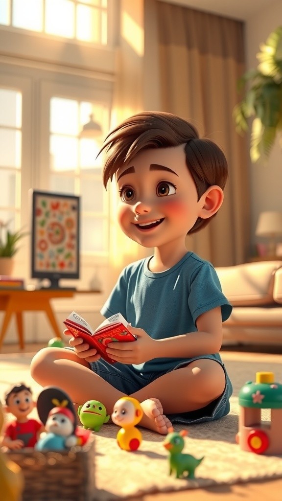 Four Year Old Boy in Tantrum Without Speech