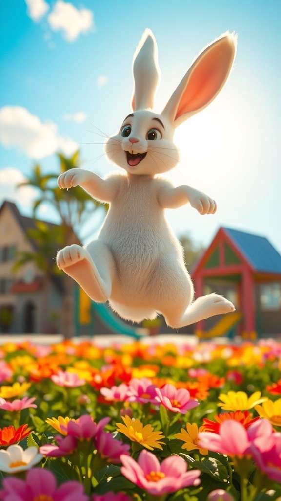 Join the Hopping Fun: Count the Playful Friends!