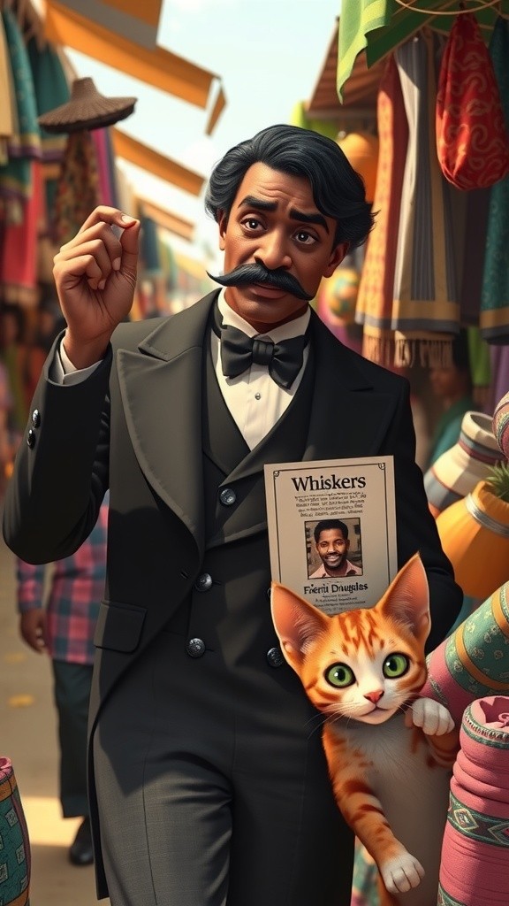 A Ugandan Guy Reunites with His Cat After 2 Years, Now a Mom of 4 Kittens!