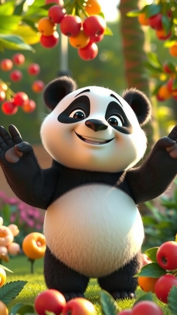 Fruitful Friends: A Garden of Joy