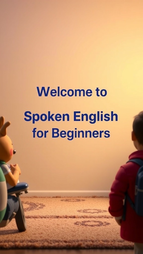 Welcome to Spoken English for Beginners: Introduction and First Lesson