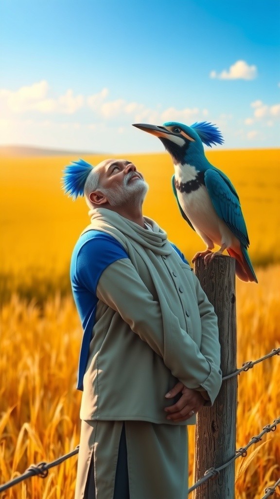 किसान और कबूतर: दया की कहानी