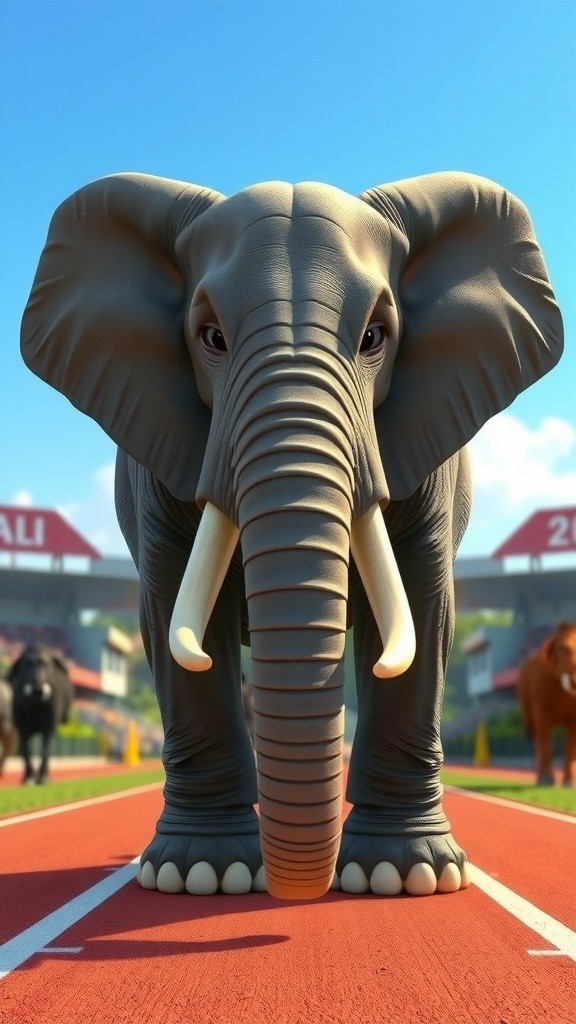 Haathi aur Chinti ki Anokhi Race