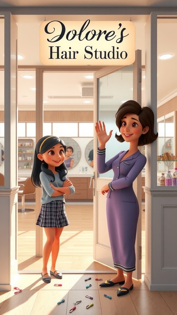 From Sweeping Floors to Braiding Hair: A Girl's Journey