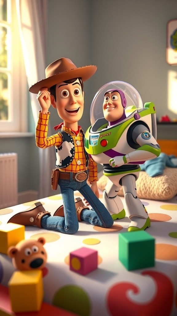 Disney Pixar-Inspired Engagement Ceremony Invitation