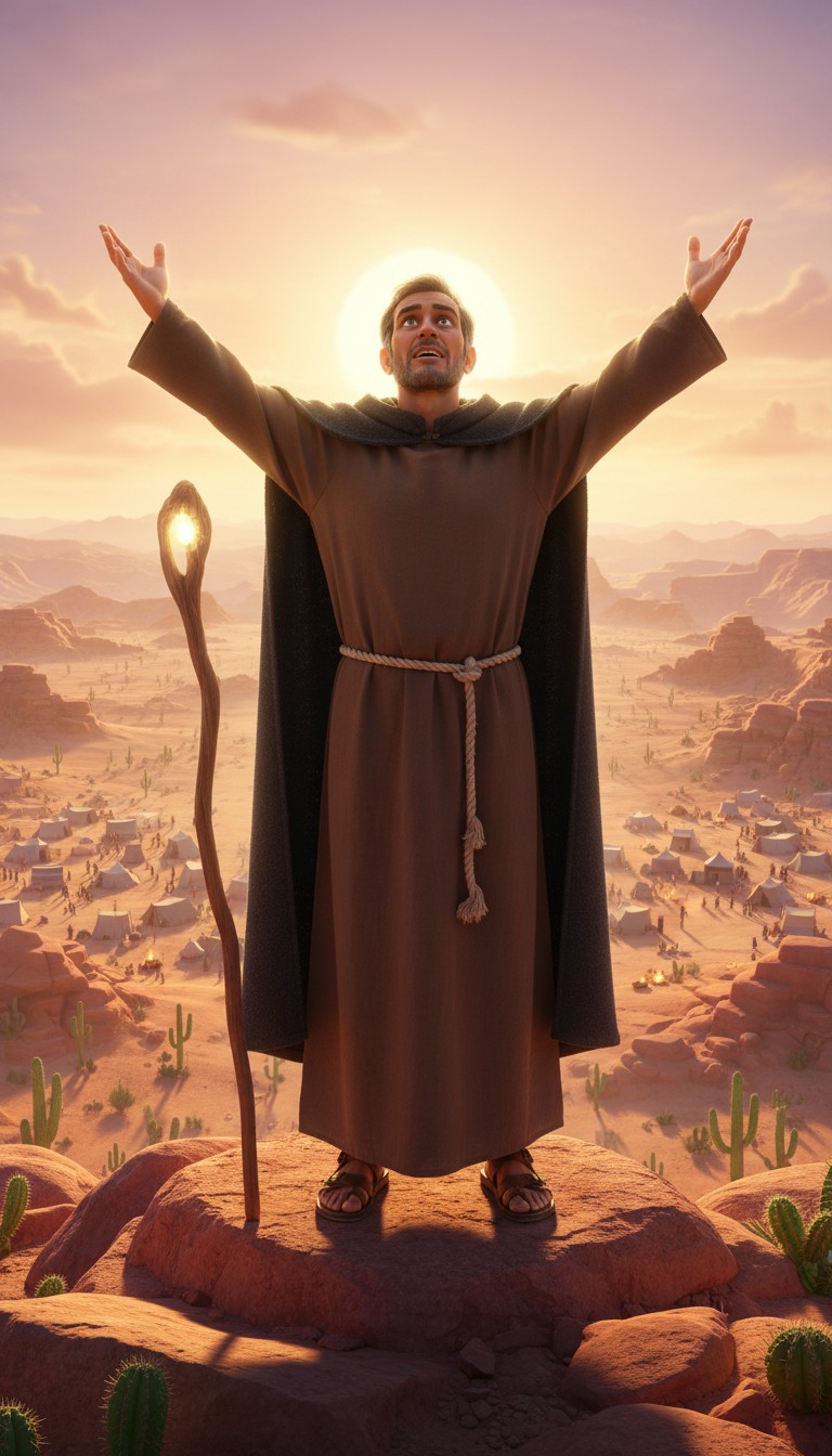 Moses and the Children of Israel: 40 Days and Nights in the Wilderness