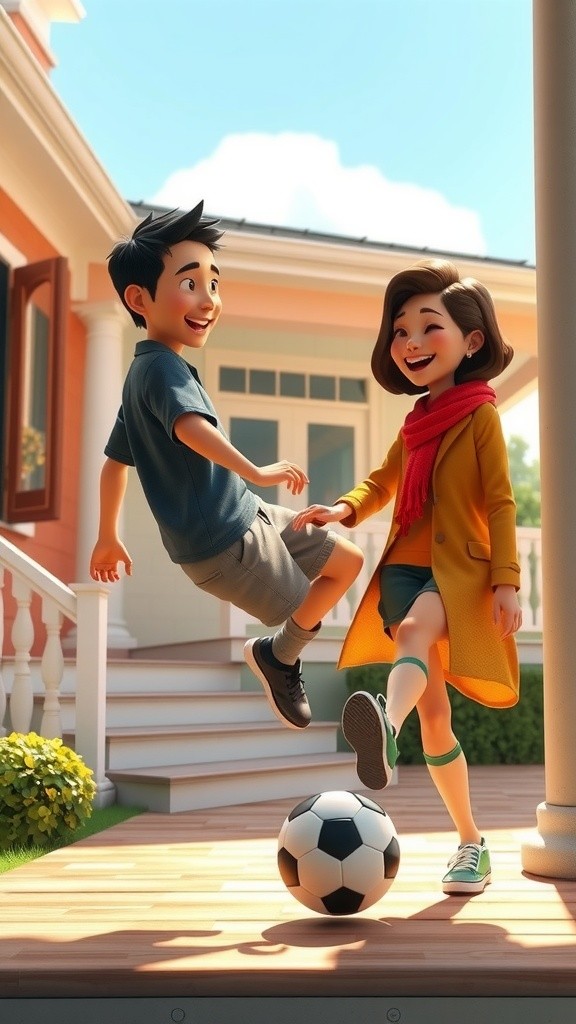 Keceriaan dan Kecelakaan di Teras