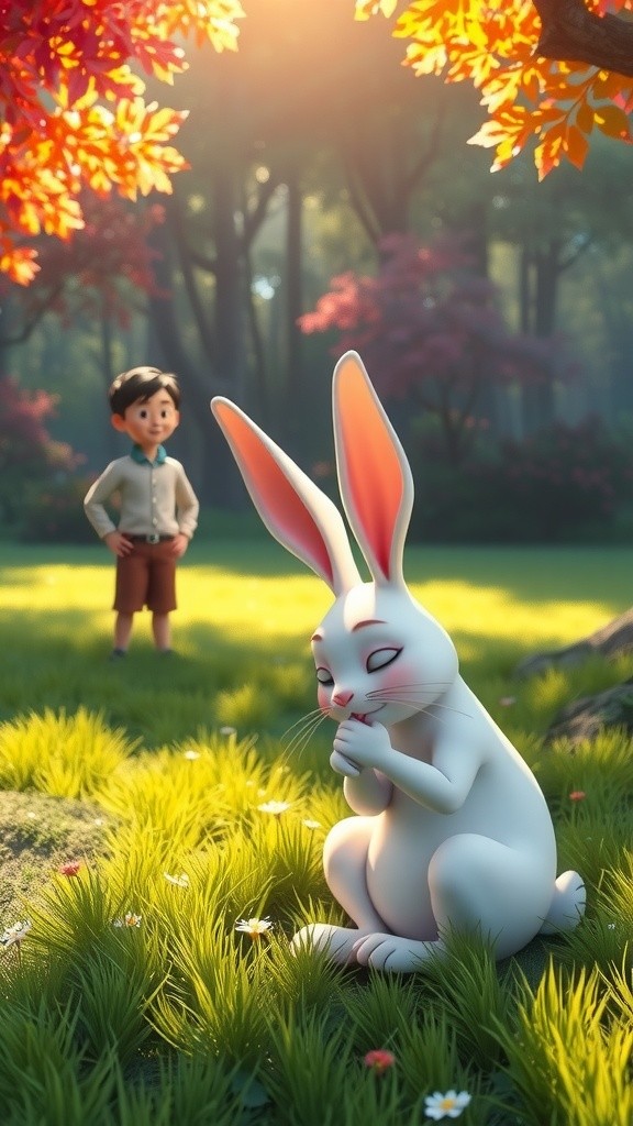 Chiku Helps Bunty: A Brave Rescue in the Forest