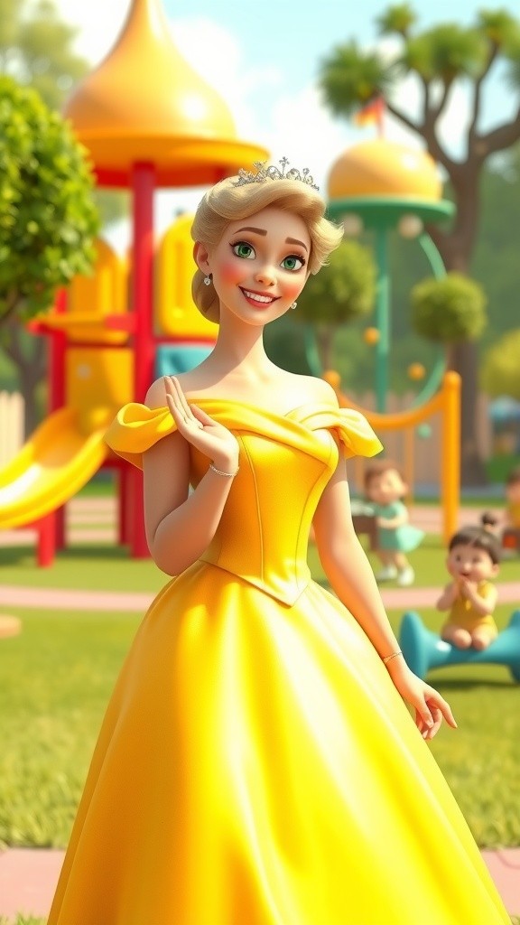 Playground Giggles: A Colorful Adventure!