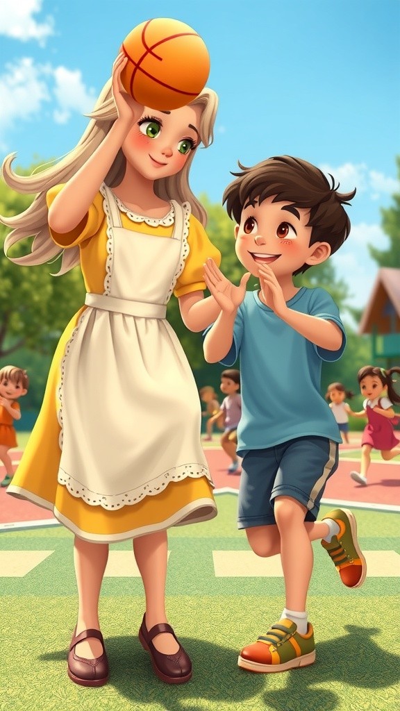 Keceriaan Anak di Taman, Kelas, dan Pantai