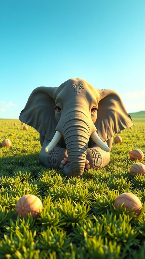 Bovine Smiles and a Heavyweight Elephant Fumble!