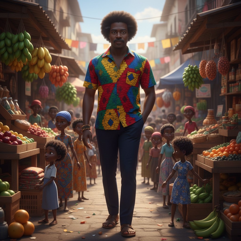 A Love Blooming in Kenyasi Market