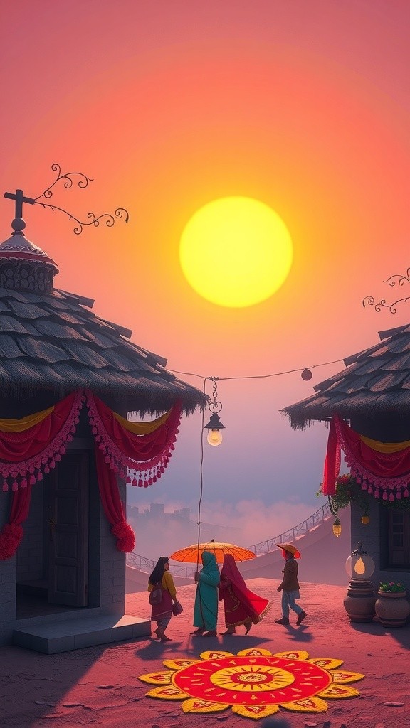 A Joyful Bhogi Celebration with the Happy Cat Family