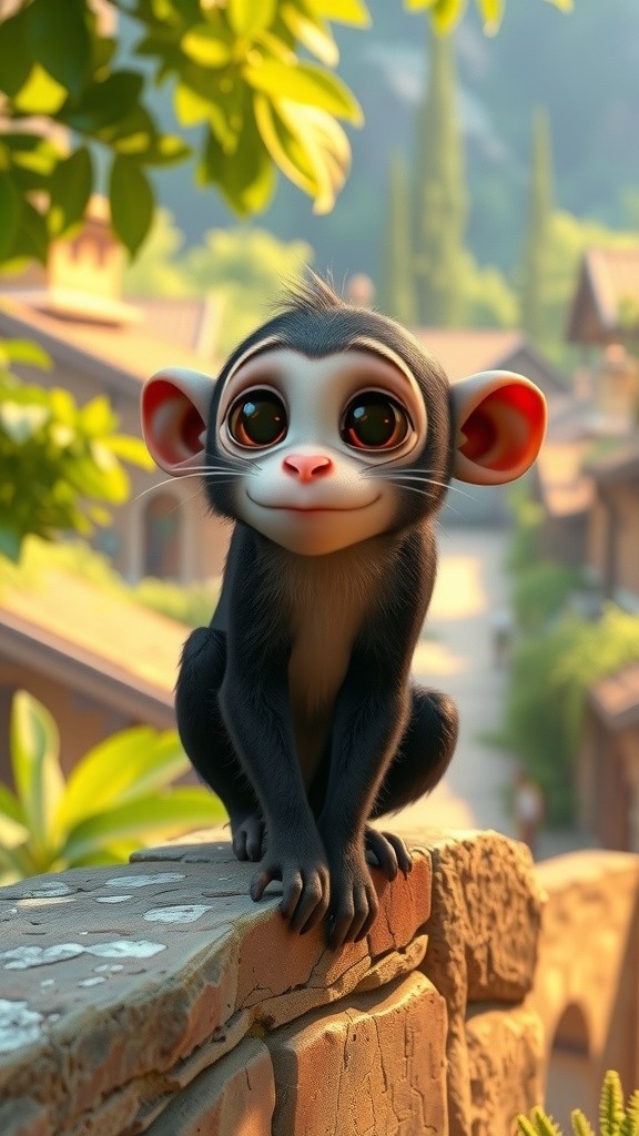 Banana in Peril: A Tense Encounter