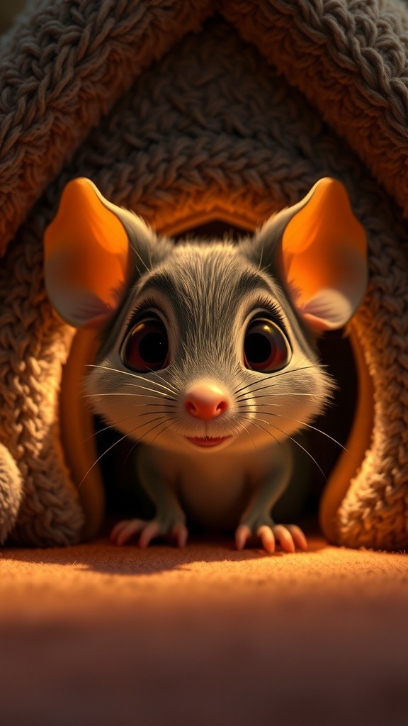 चूहों की मस्ती और बिल्ली का खेल