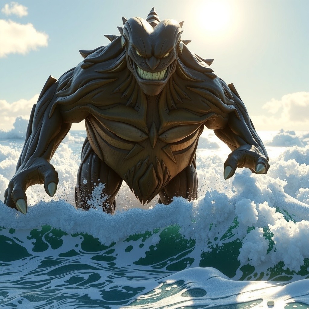 Tung Tung Sahur Selamatkan Ikan Hiu Bertiga Kaki