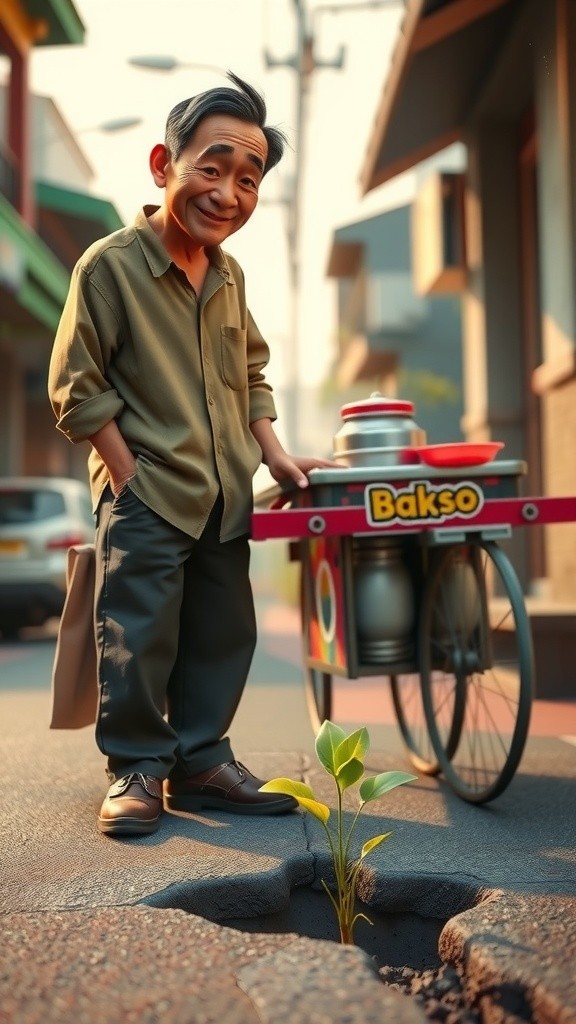 Bakso Keliling Pak Udin