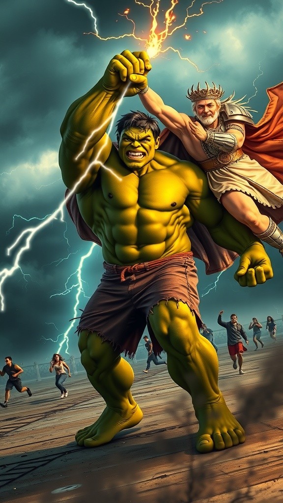 Hulk और Thor की महाकाय लड़ाई!