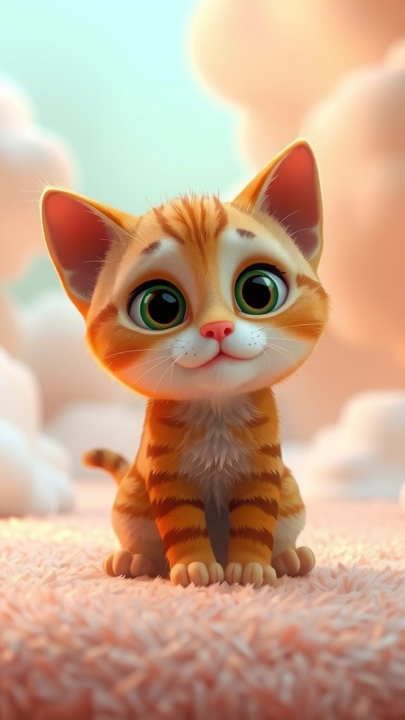 Kitten's Magical Adventure with the Butterfly