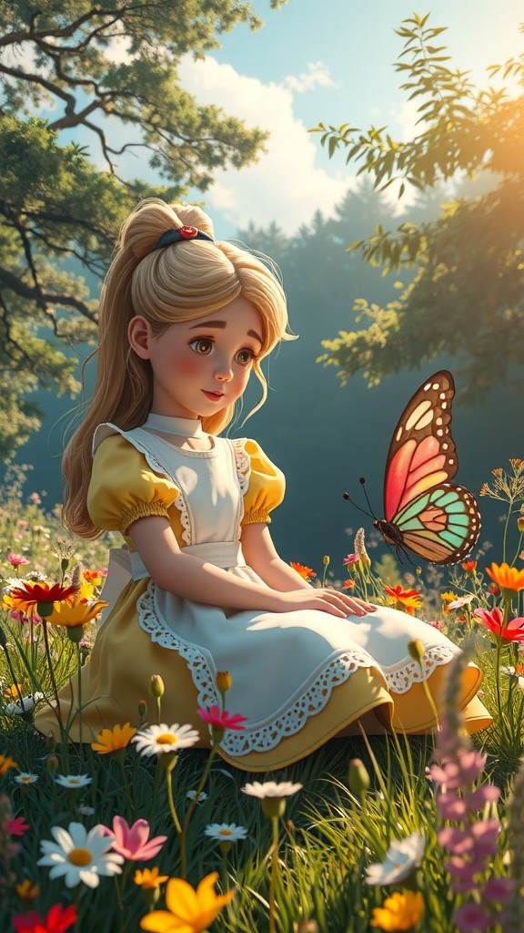 Baby and Monkey Share a Banana