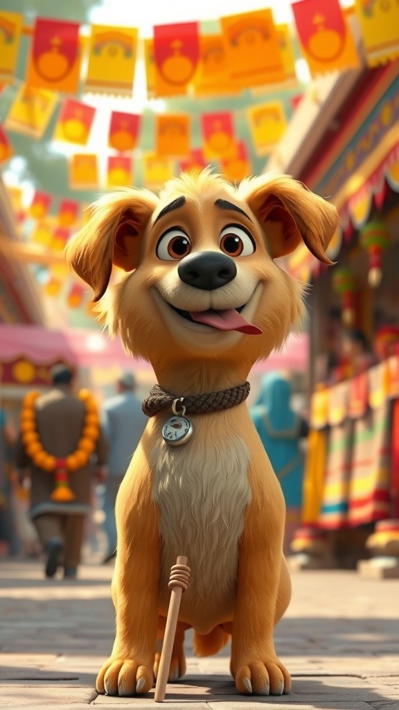 Kutte Ki Mehnat: Rang-Birange Makan Ki Kahani