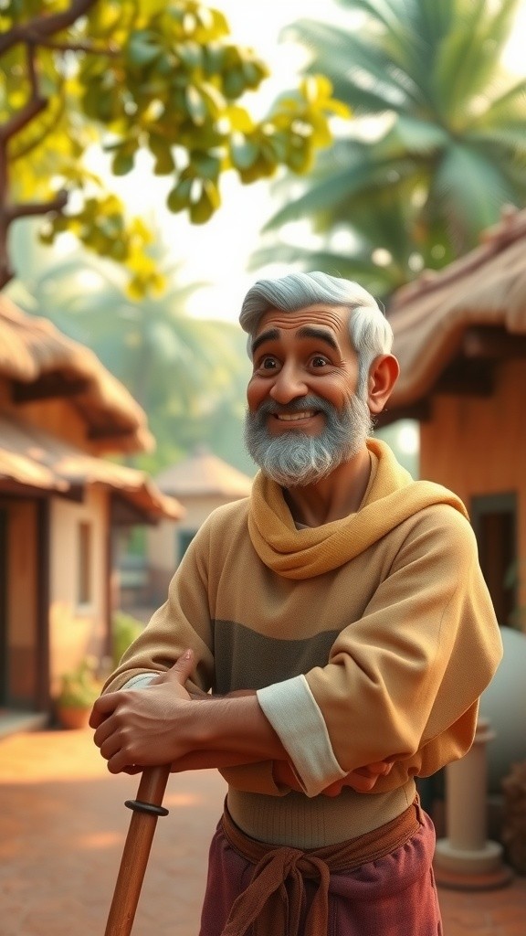 The Clever Monkey and the Coconut Adventure