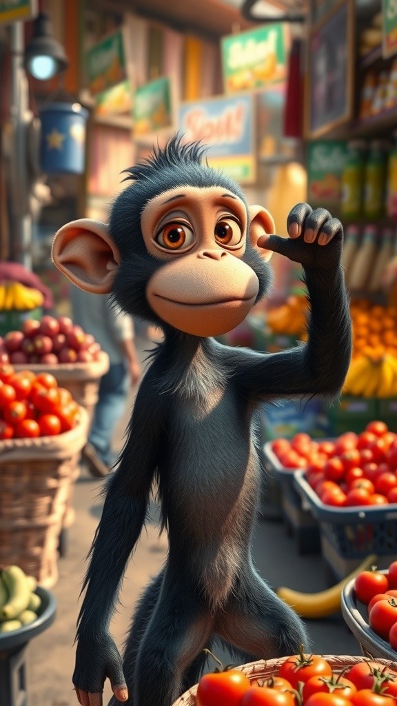 बंदर की जलेबियाँ (The Monkey's Bananas)