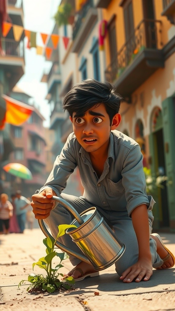 Rainy Day Delight: A Gadget for Little Plants