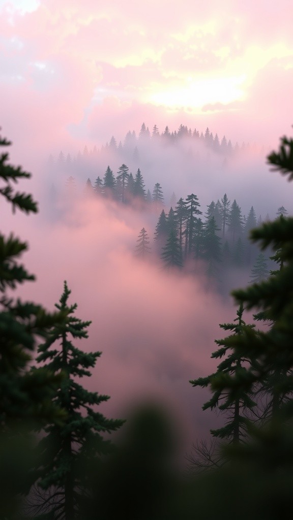 Kabut Penjaga di Bukit Arwana
