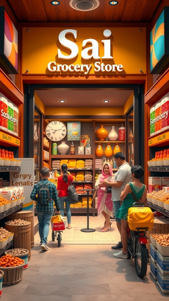 Discover Quality Groceries and Cleaning Supplies at Sai Grocery Store!