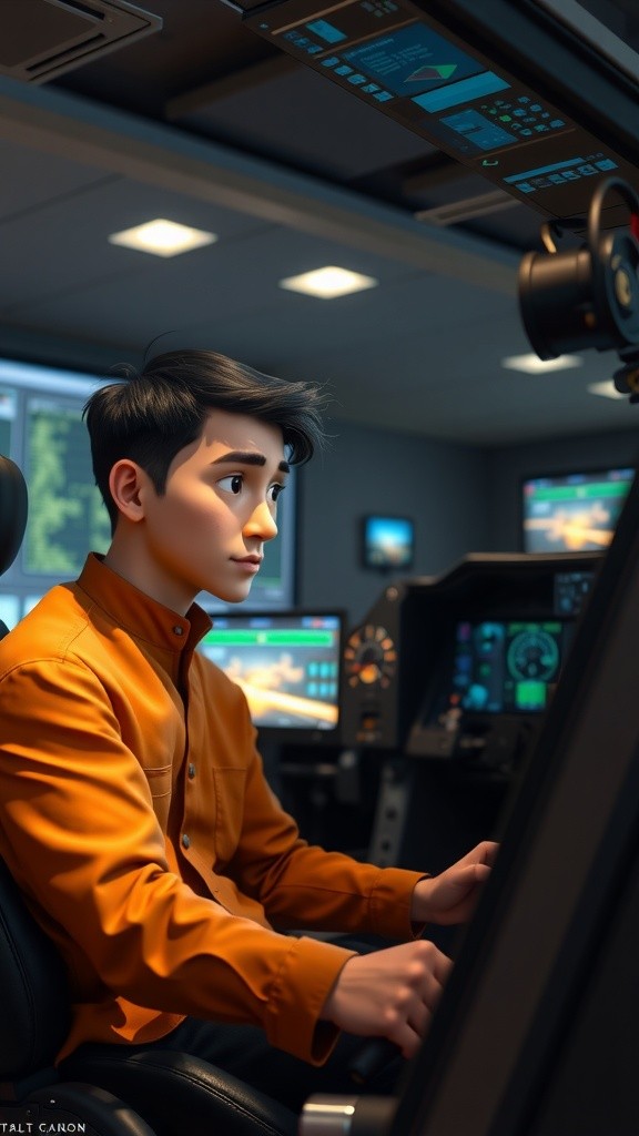 Budi dan Tes Simulasi Pilot yang Lucu