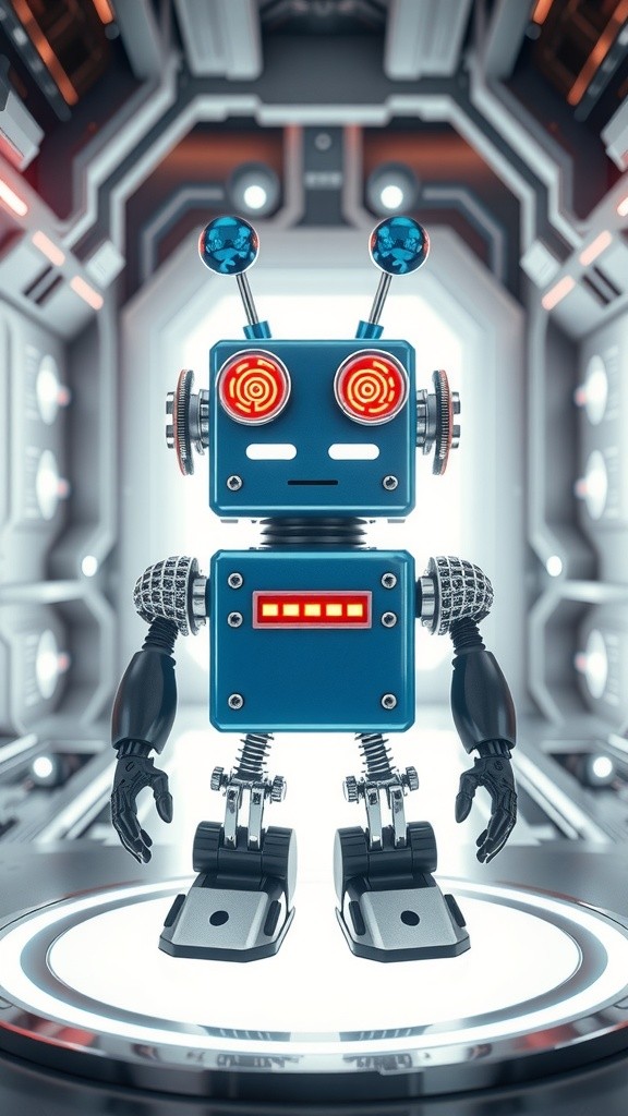 Futuristic 3D Animation: The Robot Chronicles